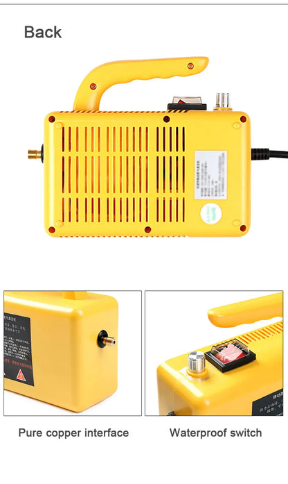 High-Temperature Steam Cleaner for Home Appliances – Sterilization, Kitchen Hood & Car Cleaner, US/EU Plug