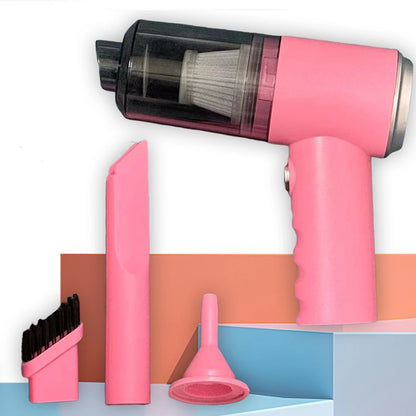 3-in-1 Portable Car & Home Vacuum Cleaner – Suction, Blowing, and USB Rechargeable