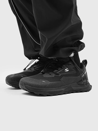 HOBIBEAR Hiking & Walking Shoes — Men’s & Women’s Non-Slip Elastic Band Sneakers, Comfortable Outdoor Running Shoes
