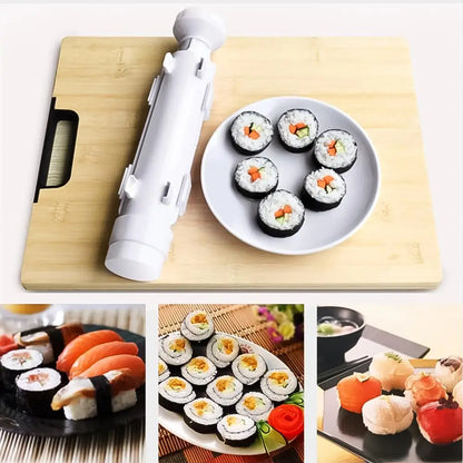 Quick Sushi Maker Roller: DIY Sushi Device Making Machine - Vegetable Meat Rolling Gadgets for Kitchen Ware