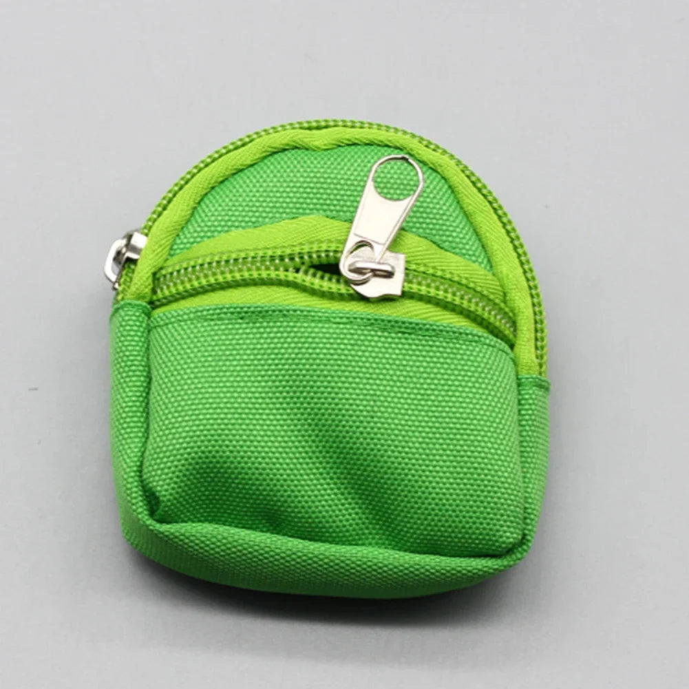 Labubu Doll Canvas Backpack – Cute Simulation Pet Bag for 15–17cm Dolls