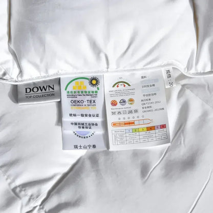 95% White Goose Down Duvet – Five-Star Hotel Quality, Warm Double or Single Goose Down Comforter