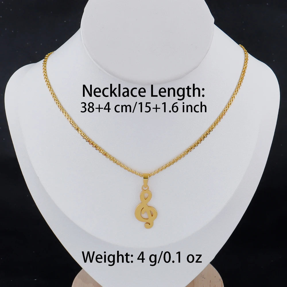 Luxury Gold Stainless Steel Letter Necklace – Minimalist Women’s Jewelry for Daily Wear & Gift