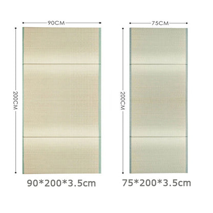 Japan Style Foldable Sleeping Mattress - Tatami Straw Mat for Home Decor & Yoga, Traditional Straw Mattress