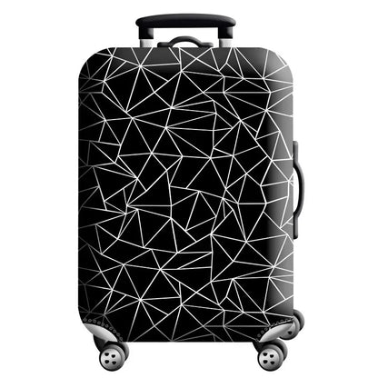 Stretch Fabric Luggage Cover — Dustproof Suitcase Protector for 18-32 Inch Travel Bags
