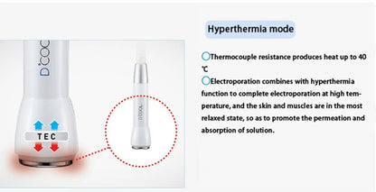 2025 NEW Dcool Portable Beauty Device – Hot & Cool EMS Electroporation Machine for Skin Tightening and Anti-Puffiness Facial Care