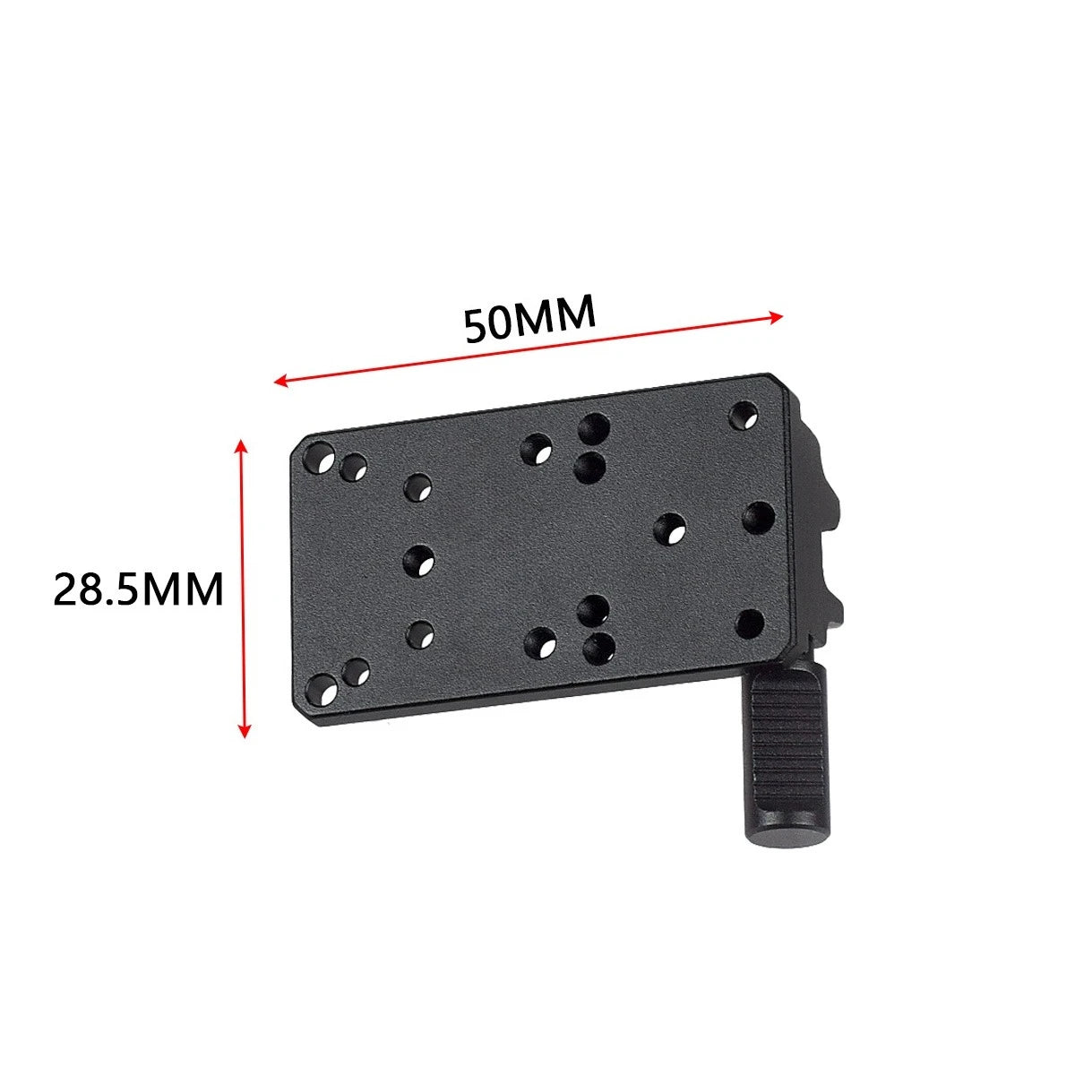 Universal Red Dot Sight Mount Plate - RM/SR/SURF Scope Mount Adapter