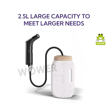 2.5L Portable Electric Bidet | Rechargeable Shataf Hand Sprayer for Personal Hygiene, Travel & Camping