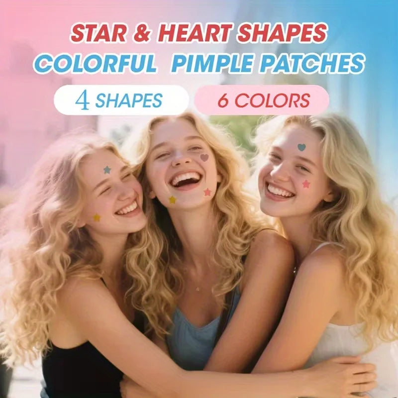 Hydrocolloid Acne Patches - 280/1120/1680pcs Invisible Facial Blemish Covers for Acne Concealing and Skin Care