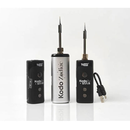 Yocan Kodo Star Plus Zodiac Edition 400mAh Portable Electronic Soldering Iron – 510 Thread Heat Pen with Type-C Charging & Adjustable Voltage (1.8V–4.2V) Repair Tool