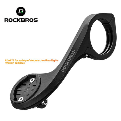 ROCKBROS Light Bracket – Nylon Bicycle Code Table Holder for Mountain & Road Bikes, Sports Camera & Lamp Extension Base