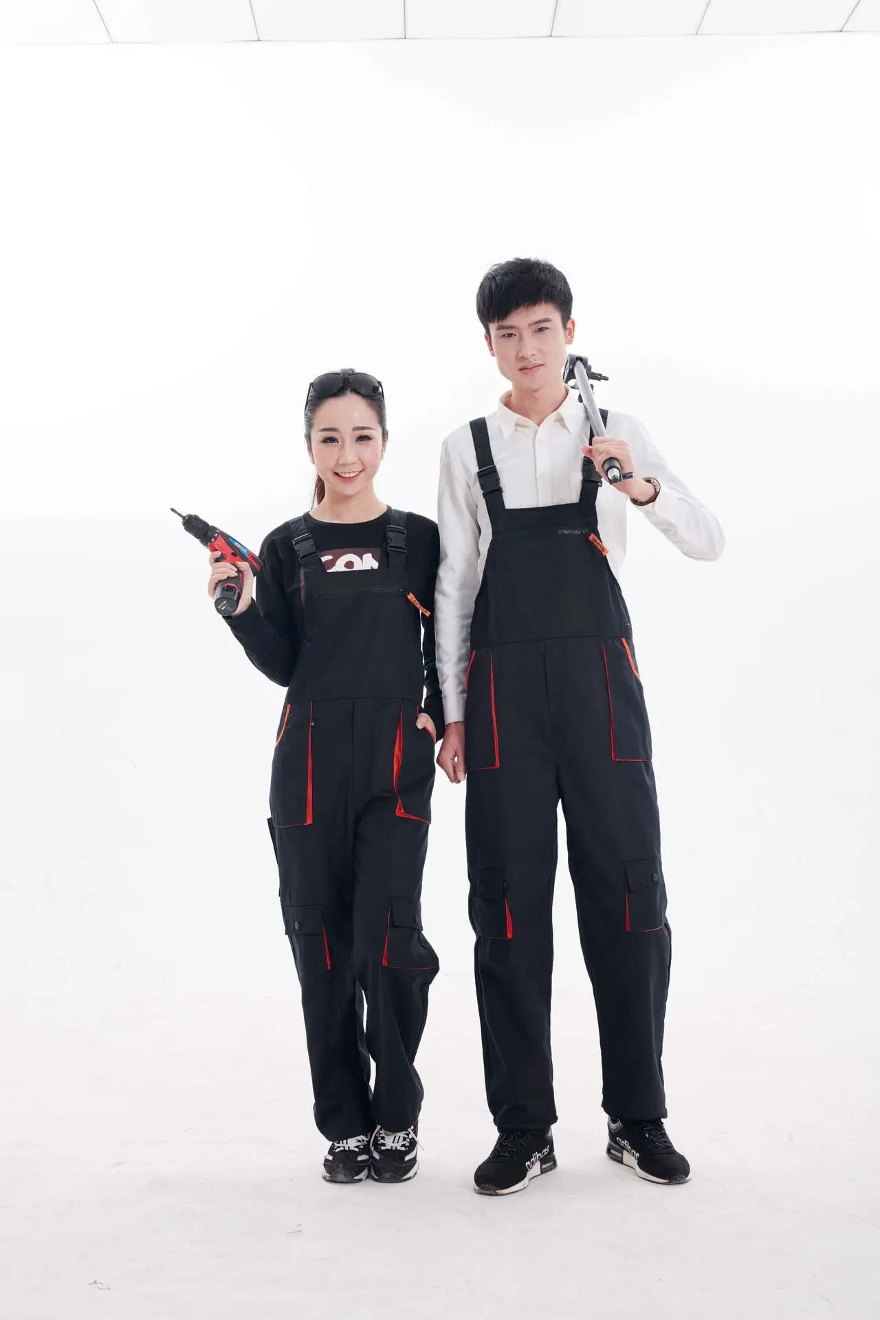 Work Coverall Uniform - Unisex Welding Suit for Mechanics, Car Repair & Workshop Protection