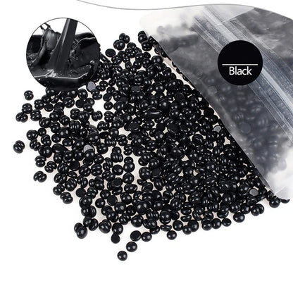 500g Hard Wax Beans – No-Strip Depilatory Hot Film Wax for Full Body, Bikini, Face, Legs & Eyebrows