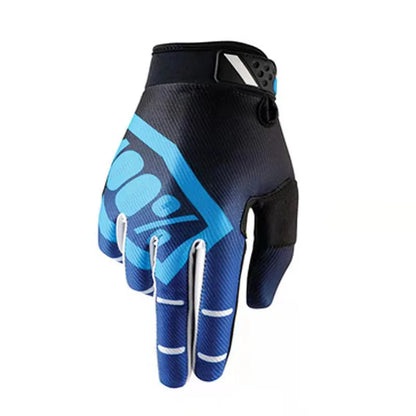 Touch Screen Cycling Gloves - Full Finger Mountain Bike BMX Motocross Off Road Motorcycle Riding Gloves