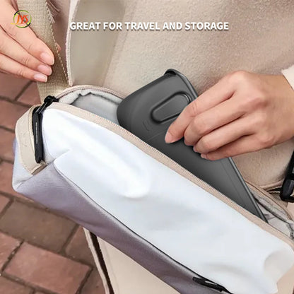 Back Cooling Cover with Sliding Shell for Steam Deck — Hard Protective Case with Kickstand Gaming Accessory