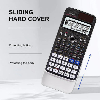 552-Function Scientific Calculator Multifunction Student Exam Calculator High-End Portable Math Learning Tool Economical Design