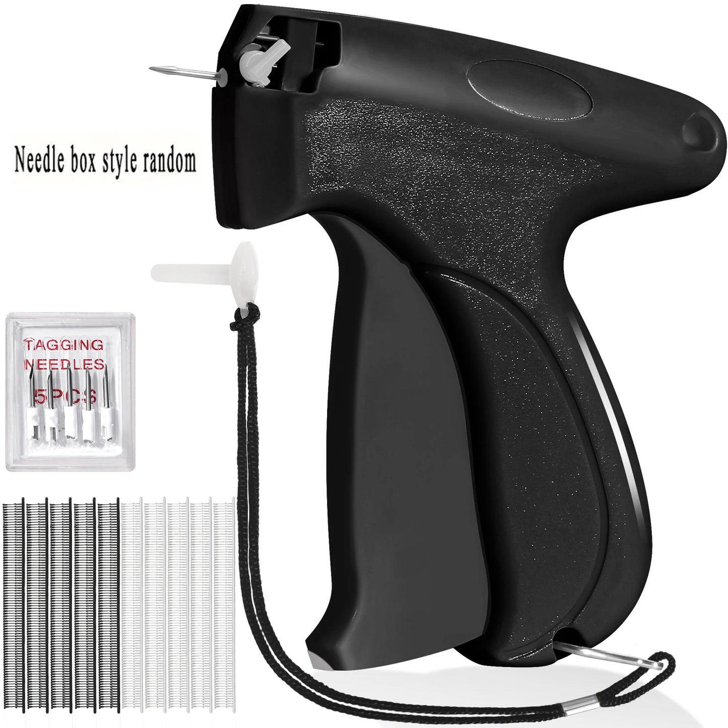 Quick Clothing & Quilt Fixer Tag Gun Set — Portable Buckle Glue Needle Tool for Garment & Blanket Fastening