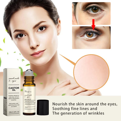 Castor Oil Eye Serum – Anti-Wrinkle, Dark Circle & Puffiness Treatment