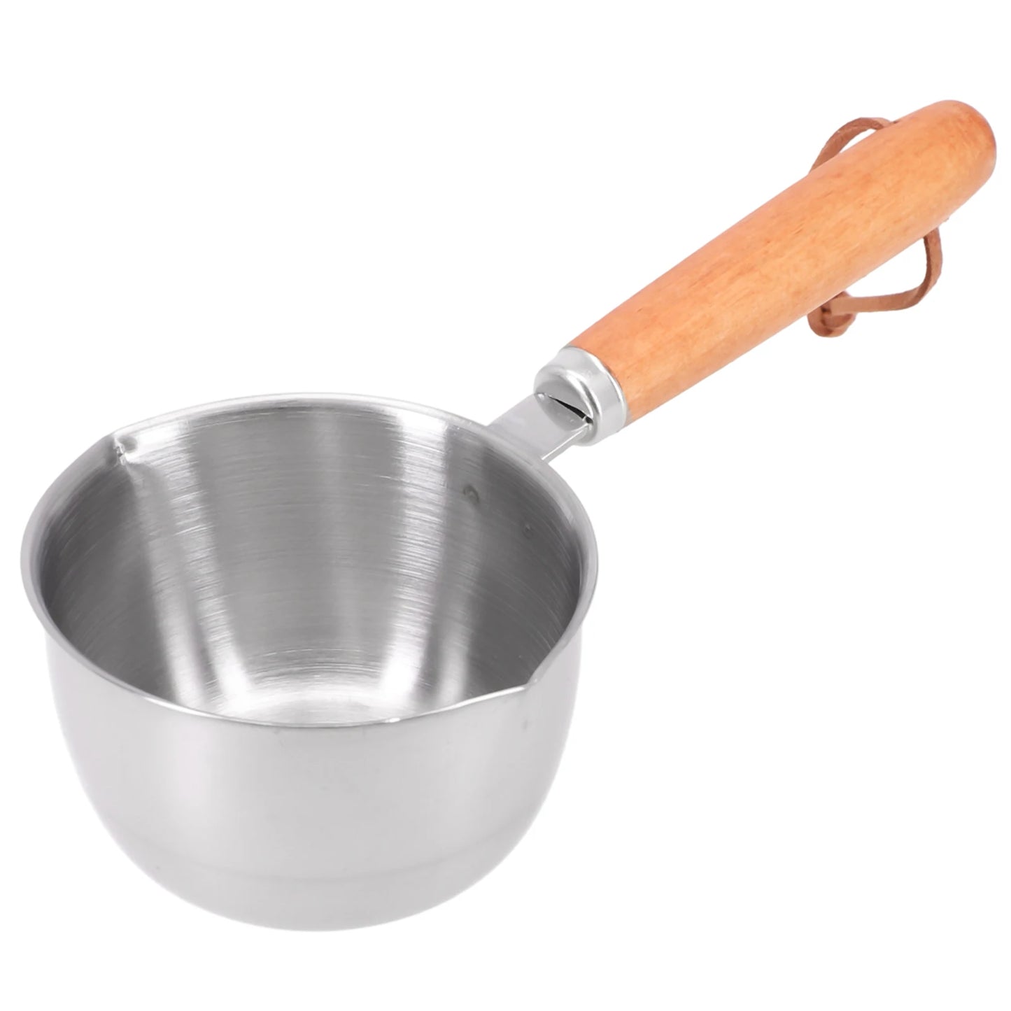 Stainless Steel Saucepan – Hot Oil & Milk Pan for Boiling, Melting & Kitchen Cooking