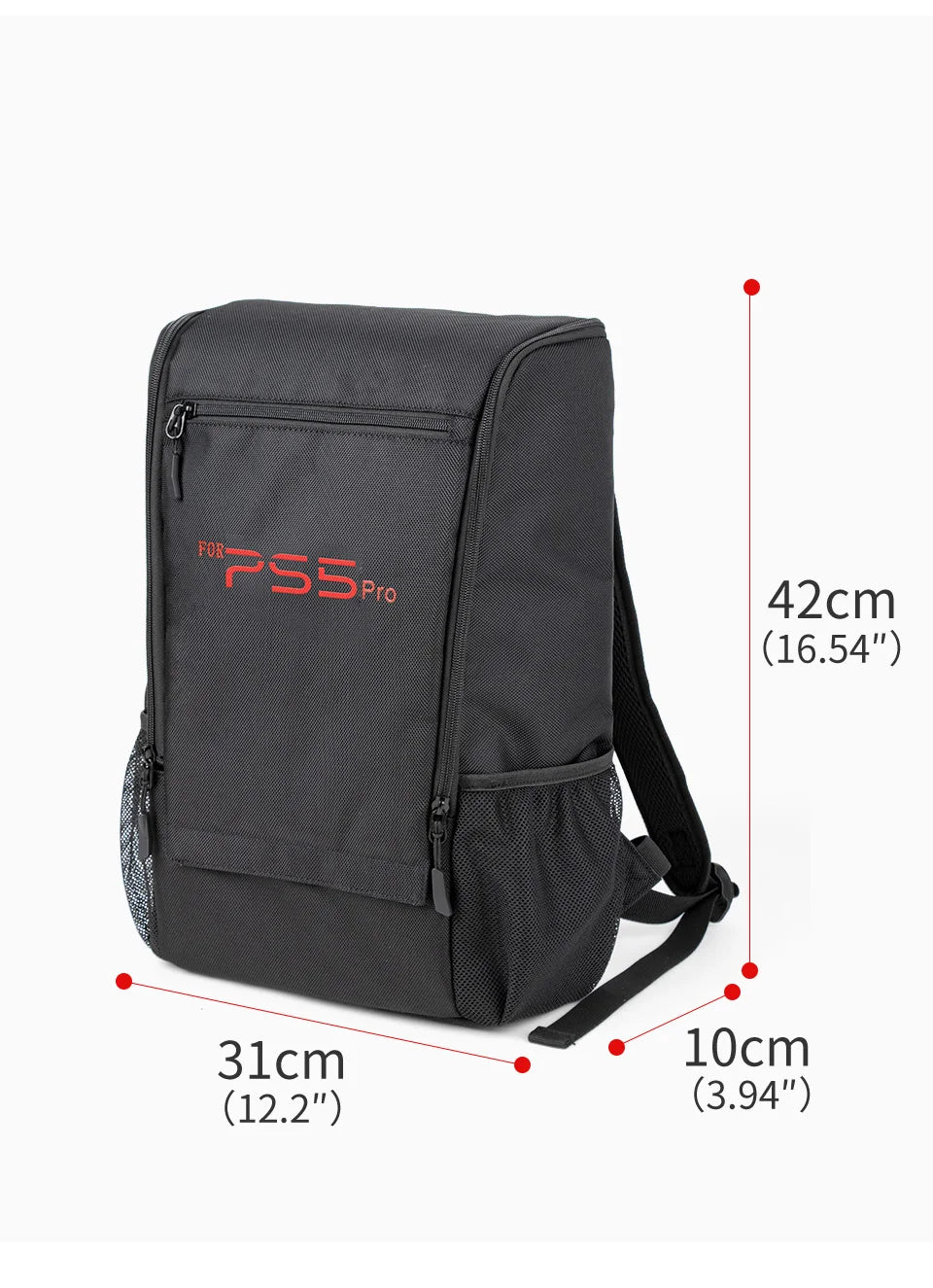 PS5 Pro & Slim Gaming Backpack — Large-Capacity Protective Travel Case for Console & Accessories