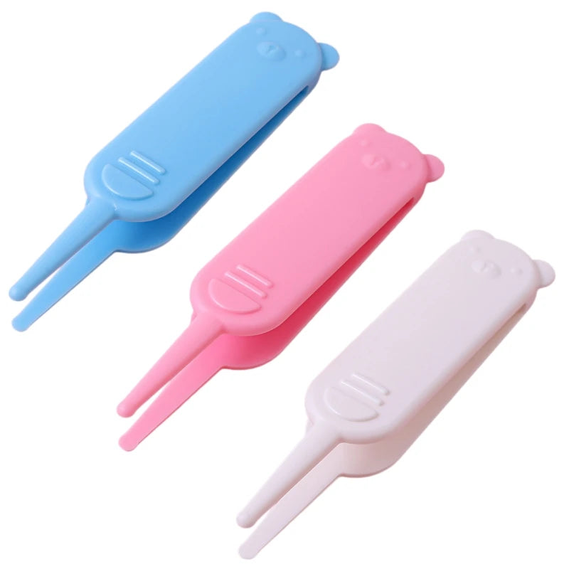 Baby Nose and Ear Cleaning Tweezers - Gentle Nasal Booger Remover and Newborn Care Tool