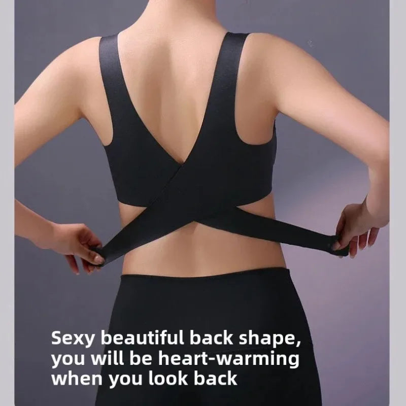 Electric Breast Massager Bra – Adjustable Chest & Back Beauty Massage with Remote