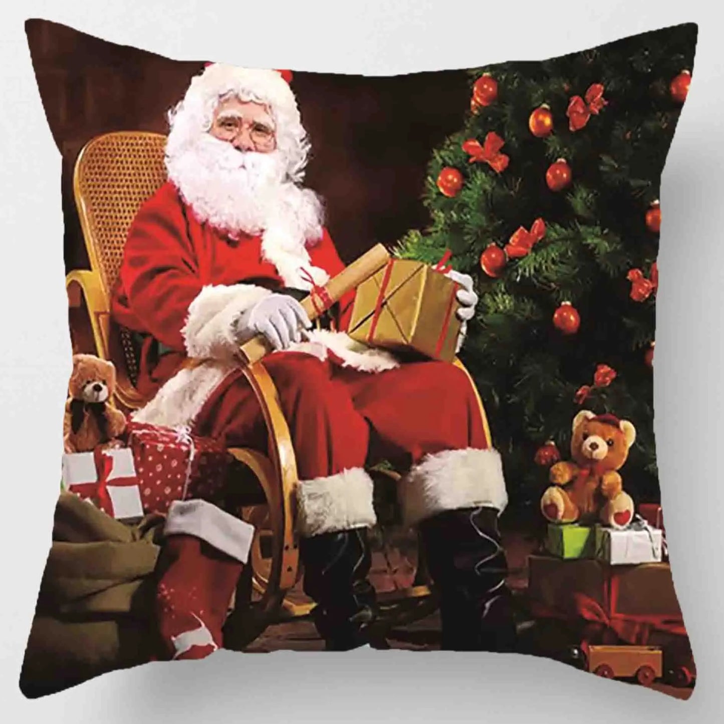 Christmas Pillowcase Set 45x45cm – Festive Cushion Covers for Home Décor & Holiday Gifts