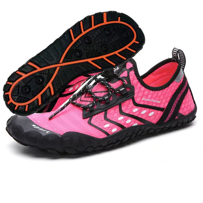Unisex Quick-Dry Aqua Shoes – Breathable Water Sneakers for Swimming, Beach, and Outdoor Upstream Activities (Sizes 35-45)