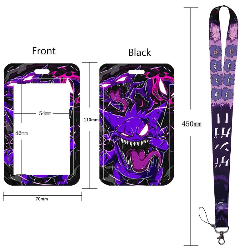 Neck Strap Lanyard for Keys and ID Cards – Badge Holder, Keychain, Key Rings, Fashion Accessory Gift