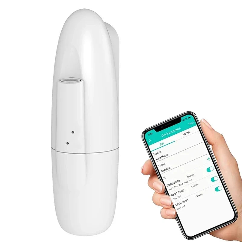 Plug-in Wall Fragrance Diffuser - Hotel Air Freshener, Bluetooth Essential Oil & Electric Aroma Diffuser Machine