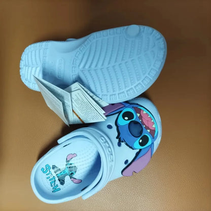Sanrio Hello Kitty & Kuromi Girls' Summer Slippers – Non-Slip Soft Sole Wrap Toe Sandals