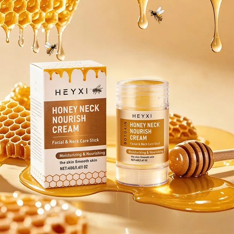 Honey Neck Nourishing Cream - Deep Moisturizing, Lightweight Hydration for All Skin Types
