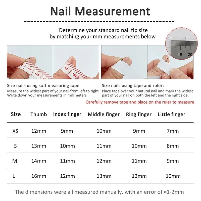 10 Pcs Handmade Short Square Press-On Nails – Full Cover Flower & Cat Eye Ballet False Nails Manicure Tips