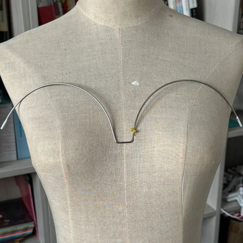 Stainless Steel Bra Underwire Shapers - 6-Piece Lingerie Making Supplies for Bras, Bustiers, and Corsets
