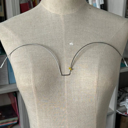Stainless Steel Bra Underwire Shapers - 6-Piece Lingerie Making Supplies for Bras, Bustiers, and Corsets