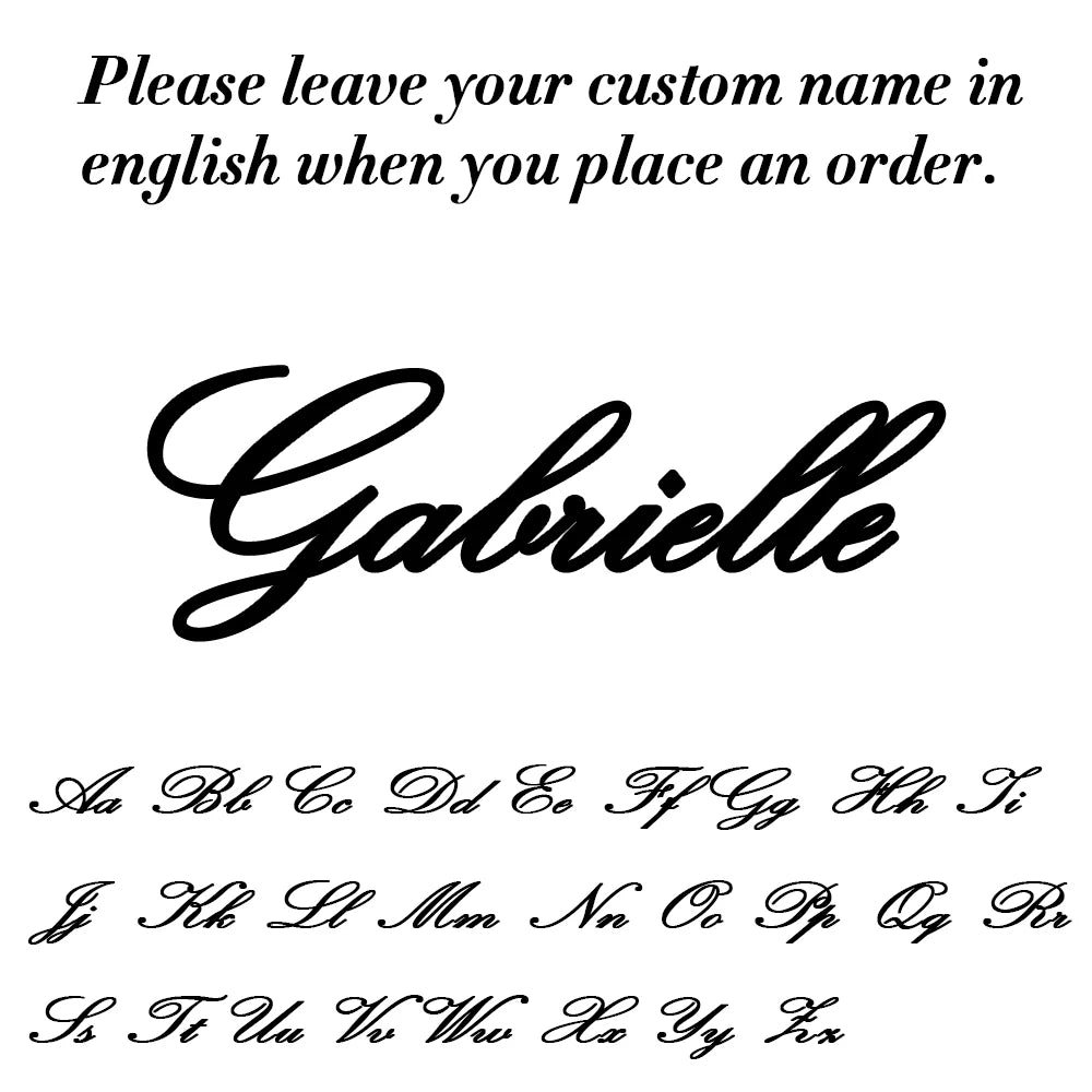 Sipuris Custom Name Brooch - Stainless Steel Trendy Pins for Women & Men, Nameplate Jewelry, Valentine's Day Gift