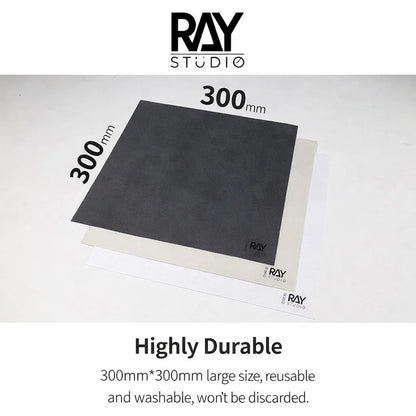 RAYSTUDIO Ultra-Soft Polishing Cloth Set #3000 #6000 #12000 300x300mm – Model Figure Cleaning & Finishing Cloth