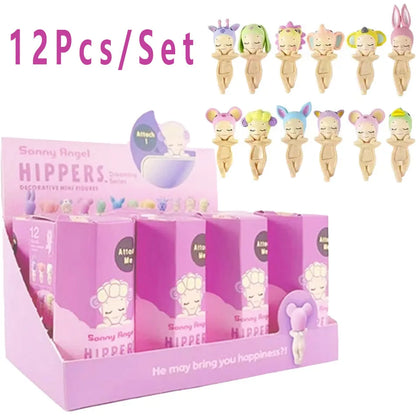 Candy House Angel Keychain Blind Box – Handmade Cartoon Doll Bag Pendant, Creative Toy for Birthday & Valentine's Day Gift