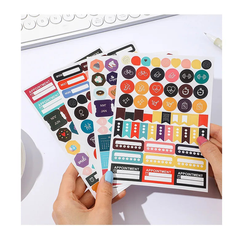 2025 2024 Large Wall Calendar Planner Sheet – Kawaii To-Do List & Schedule Organizer for Office & Home