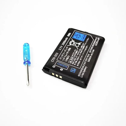 CTR-003 2000mAh 3.7V Battery - Lithium Replacement Battery for Nintendo 3DS, New 3DS & 2DS Game Consoles