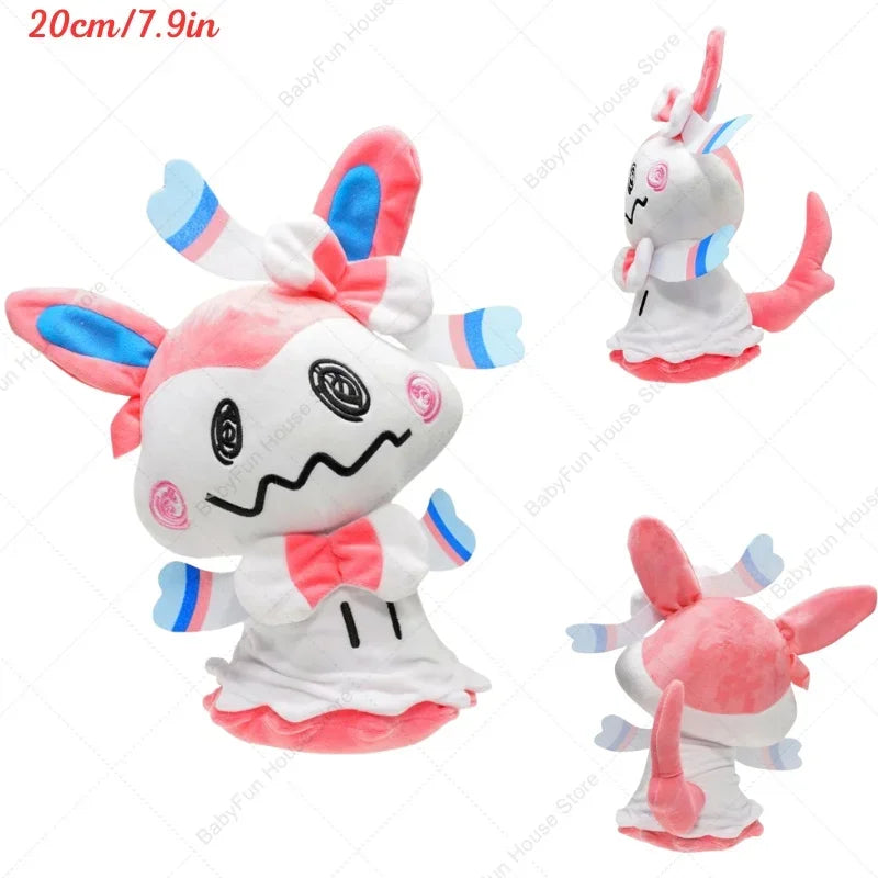 Pokémon Plush Toy Collection – Shiny Mimikyu, Charizard, Snorlax, Eevee Evolutions and Collectible Gift Dolls