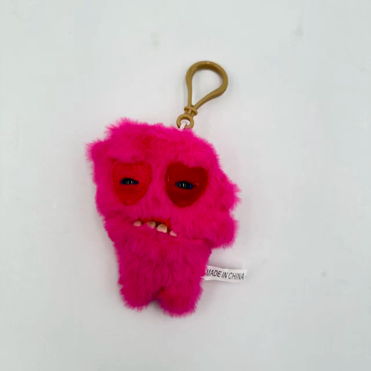 Fuggler Funny Ugly Monster Plush Keychain – 12cm Kawaii Rabbit Stuffed Toy Pendant, Cute Gift for Kids