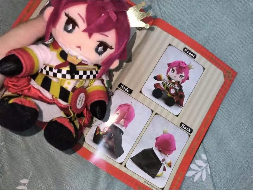 Twisted-Wonderland Anime Plush Doll — Riddle Rosehearts & Idia Shroud Cute Figure Toy Ornament for Kids & Collectors Gift