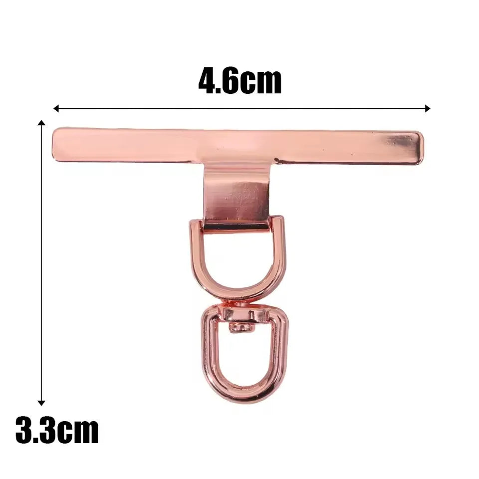 Upgraded 360° Rotatable Metal Phone Tether Tab Clip – Stainless Steel Cellphone Lanyard Patch Safety Connector (1–4 Pcs)