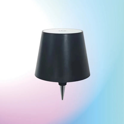 USB Rechargeable Bottle Table Lamp – Touch Control 3-Color Stepless Dimming Night Light for Desk & Bar