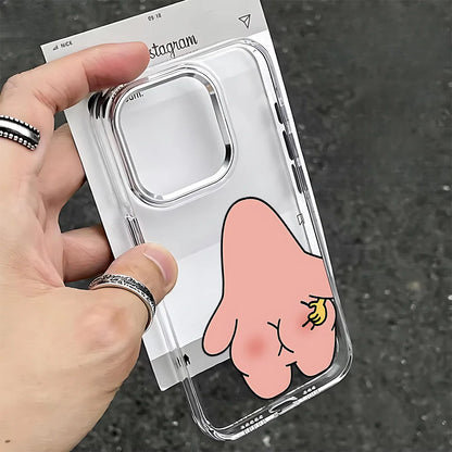 Funny Cartoon Phone Case - Soft Clear Protective Cover for iPhone 17, 16, 15, 14, 13 & More