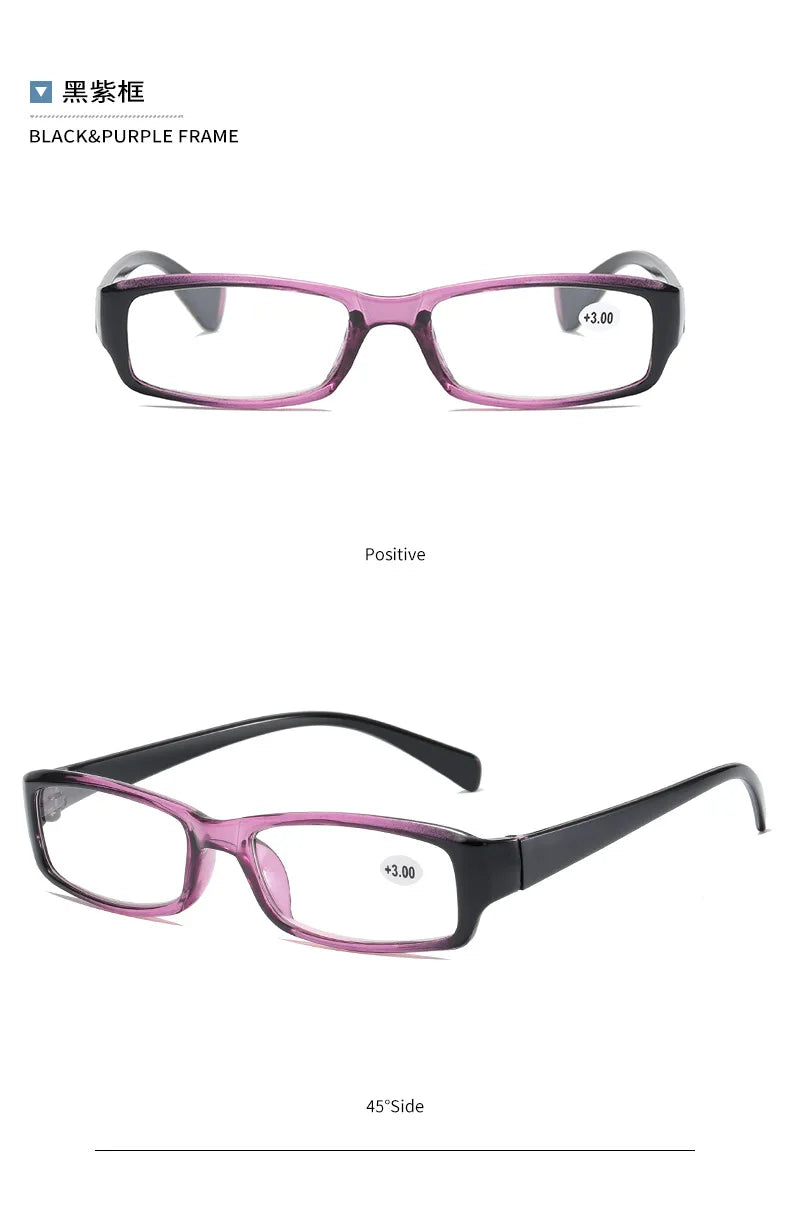 New Resin Wood Grain Reading Glasses – Presbyopic Eyewear for Men & Women, Stylish Gafas De Lectura Mujer
