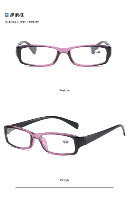 New Resin Wood Grain Reading Glasses – Presbyopic Eyewear for Men & Women, Stylish Gafas De Lectura Mujer