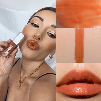 FB Gloss Bomb Cream Lip Gloss | High Shine, Glitter, Moisturizing Plumper, Long-Lasting Liquid Lipstick 9ml