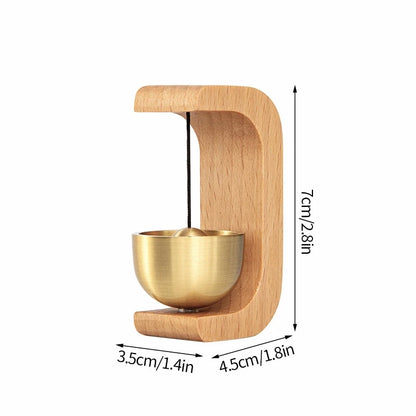 Wooden  Wind Chime Door Bell – Home & Room Decor, Front Door Reminder Bell